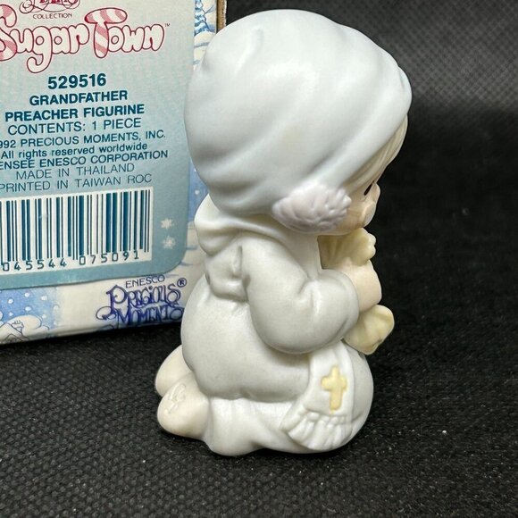 Precious Moments Sugartown "Grandfather preacher" figurine - Picture 3 of 5